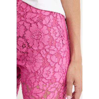 Pinko панталон с разкроен крачол дамски от дантела (106434.A330)