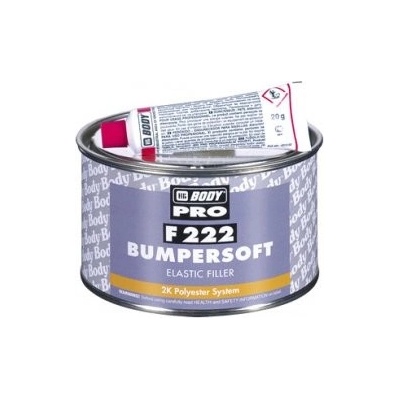 HB BODY tmel na plasty - bumpersoft F222 1KG 0166