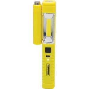  LED ЛАМПА TOPMASTER РАБОТНА АКУМУЛАТОРНА 3.7V 200Lm ДЪЛЪГ НАКРАЙНИК (232501)