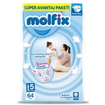 Molfix Бебешки пелени Molfix 5 - 64 броя