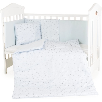 Moni Спален комплект 6 части 120/60 NOOK Blue stars (111383)