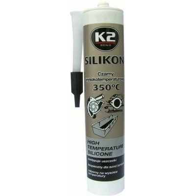 K2 SILICONE Black Silikonový tmel na motory 300g černý