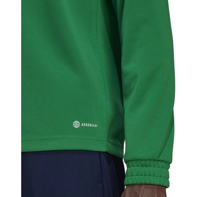 adidas ENTRADA 22 TRAINING TOP HI2129 team zelená bílá