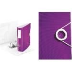  Класьор Leitz Wow Active A4, 8 cm Лилав (A4)