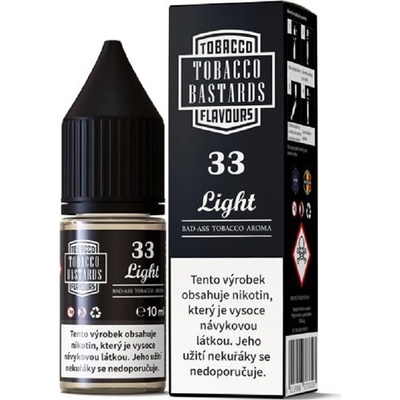 Flavormonks Tobacco Bastards SALT No.33 Light 10 ml 10 mg