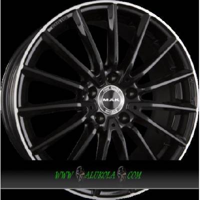 MAK KOMET 8x18 5x112 ET43.00 - gloss black mirror ring