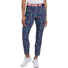 Kjus Ice Light 7/8 Treg Print Atlanta Blue/Limoncello