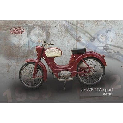Jawa Jawetta sport 50/551 - ceduľa 30cm x 20cm Plechová tabuľa