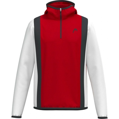 Head Club 25 Tech Hoodie Men Red/White