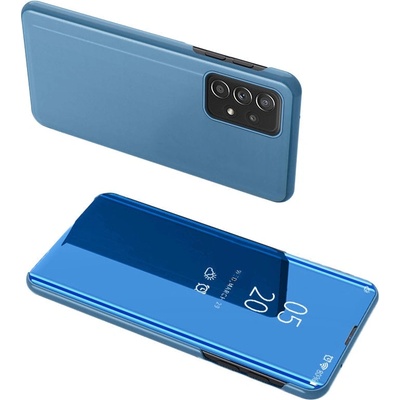 HQWear Прозрачен флип кейс за Samsung Galaxy A73, син (5907769340024)