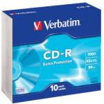 Verbatim CD-R 700MB 52x Slim case 10бр