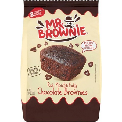 Mr brownie čokoládové brownies 8 x 25 g