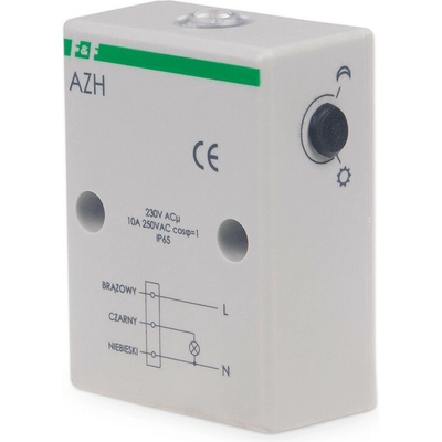 AZH - Súmrakový spínač so vstavaným čidlom, 230V, 10A, IP65