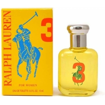 Ralph Lauren Big Pony 3 Yellow toaletní voda dámská 15 ml