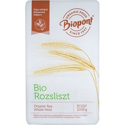 Biopont Bio Žitná mouka celozrnná 1000 g