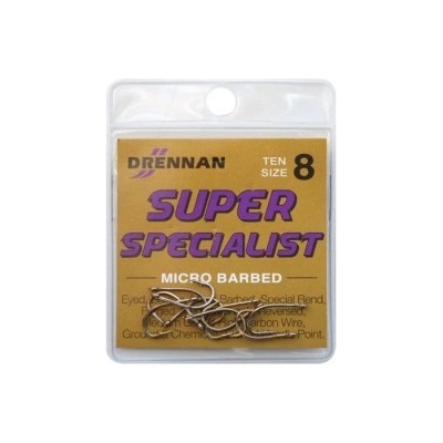 DRENNAN Super Specialist S Očkem A Protihrotem vel.2 10 ks