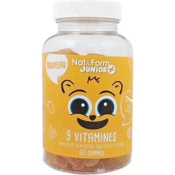 Nat&Form Витамини Джуниър 60 желирани таблетки | Nat&Form (015868 (KID_60))