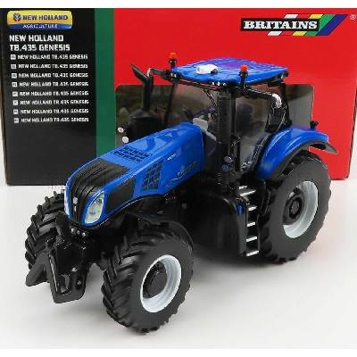 BRITAINS NEW HOLLAND T8.435 TRACTOR 2018 - BLUE BLACK 1:32