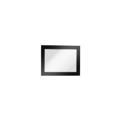 Durable Panel samolepiaci informačný A6 DURAFRAME čierny (bal=2ks)