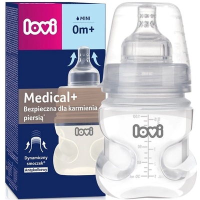 Lovi kojenecká láhev Medical transparentní 150ml