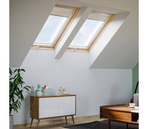 Rooflite+ Solid Pine 55x78 cm