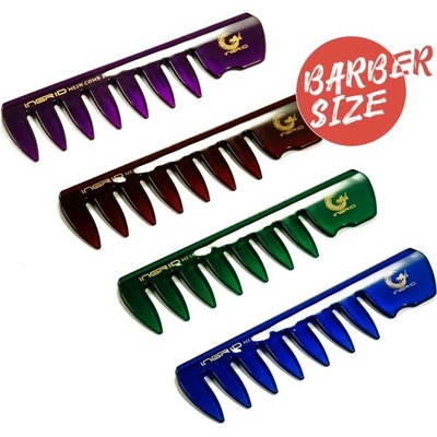 BDS Barber hrebeň na dlhu bradu