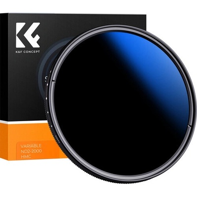 K&F Concept C Series ND2-2000x Blue Coated 62mm