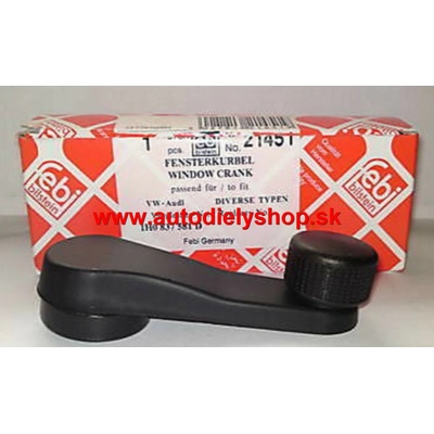 Seat TOLEDO 10/2012- kľučka sťahovania okna predná /zadná obojstranná