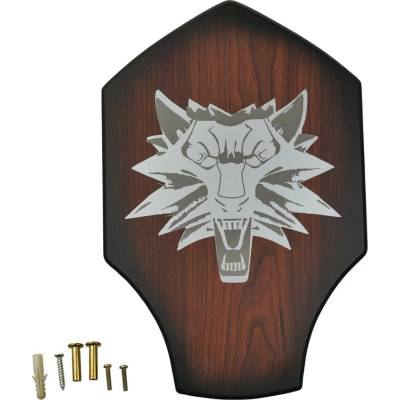 Amont Dřevěná plaketa WOLF OF THE WITCHER