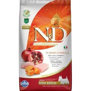 N&D Grain Free Adult Mini Chicken & Pomegranate With Pumpkin 7 kg