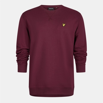 Image 1 of Lyle & Scott Блуза Lyle and Scott Crew Sweatshirt - Burgundy Z562