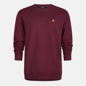 Lyle & Scott Блуза Lyle and Scott Crew Sweatshirt - Burgundy Z562