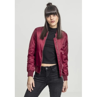 Urban Classics Дамско яке в червено от Urban Classics Ladies Basic Bomber UB-TB807-00606 - Червен, размер XS