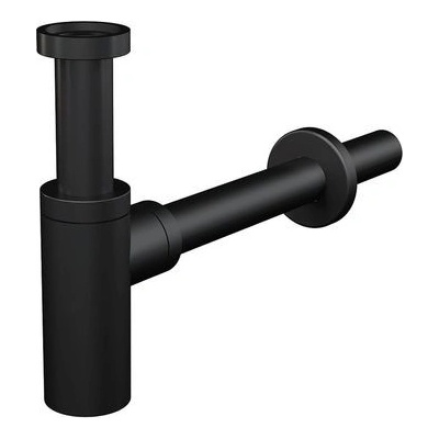 Alcadrain Umývadlový sifón design 5/4 čierna/matná A400BLACK
