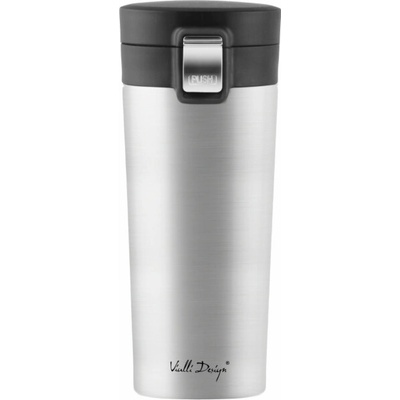 Vialli Design termohrnek Fuori 400 ml matná ocel 28029