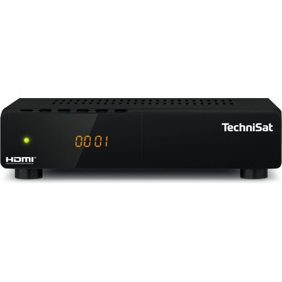 TechniSat HD-S 210 satellite receiver (DVB-S/S2, HDMI, USB media player, pre-installed channel list, sleep timer, remote control, EPG, compact) - 0000/4805