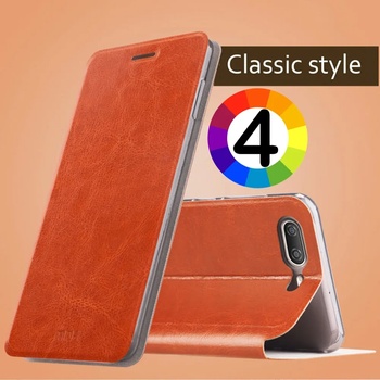 OnePlus 5 Mofi Wallet Кожен Калъф и Протектор