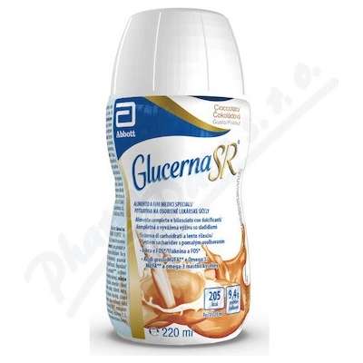 GLUCERNA SR ČOKOLÁDOVÁ PŘÍCHUŤ POR SOL 1X220ML