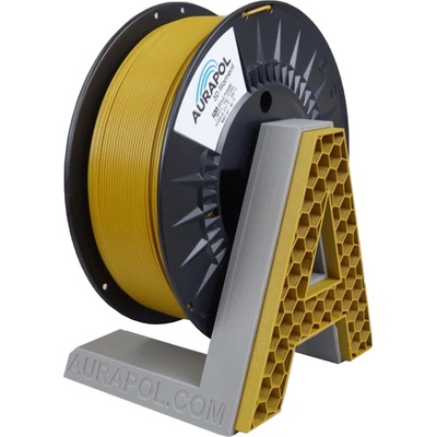 Aurapol PLA 3D Filament Temně Zlatá 1 kg 1,75 mm