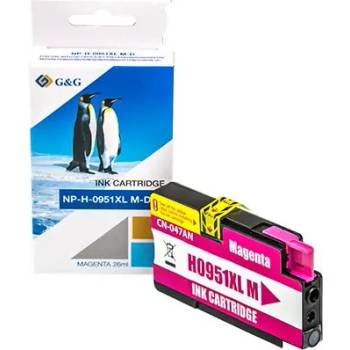 Compatible ГЛАВА ЗА HP Officejet Pro 8100/8600 series - HIGH CAPACITY - Magenta - /951XL/ - CN047AE - PN NP-H-0951XLM - G&G (200HPCN047AEGG)