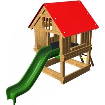 Monkey Flexi Domeček 100 červená střecha