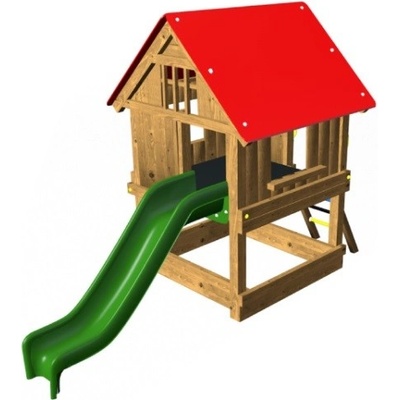 Monkey Flexi Domeček 100 červená střecha