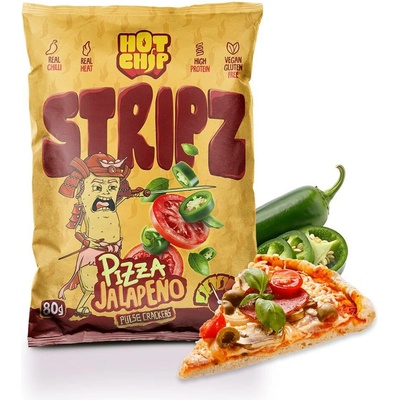 Hot chip STRIPS BRUSCHETTE JALAPENO 80 g