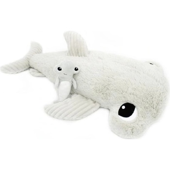 Les Ptipotos Плюшено чукче Clou сиво - мама с дете