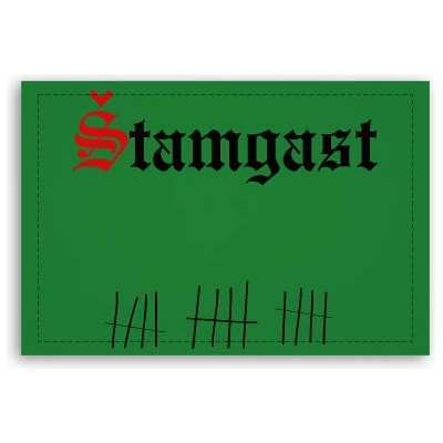 Fotoobraz 90x60 cm střední Štamgast