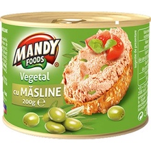 Mandy Rastlinná paštéta so zelenými olivami 200 g