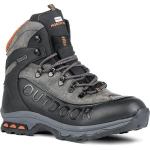 NORTHWAY Outdoor Mens Boots Black Gray 2335 (1609_Сив)