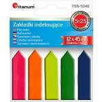 TITANUM Fluo index inserts 12x45mm 5x25 sheets