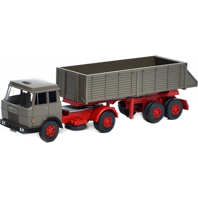 Wiking Hanomag-Henschel + sklápěcí návěs 1:87