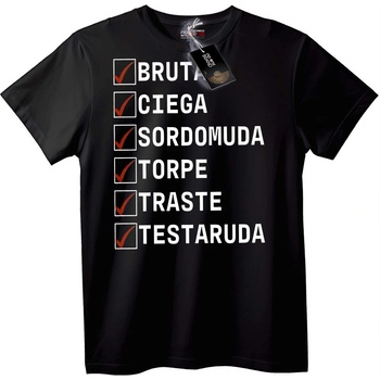 NOONEBRAND Тениска Списък на отрицателни прилагателни - M, White